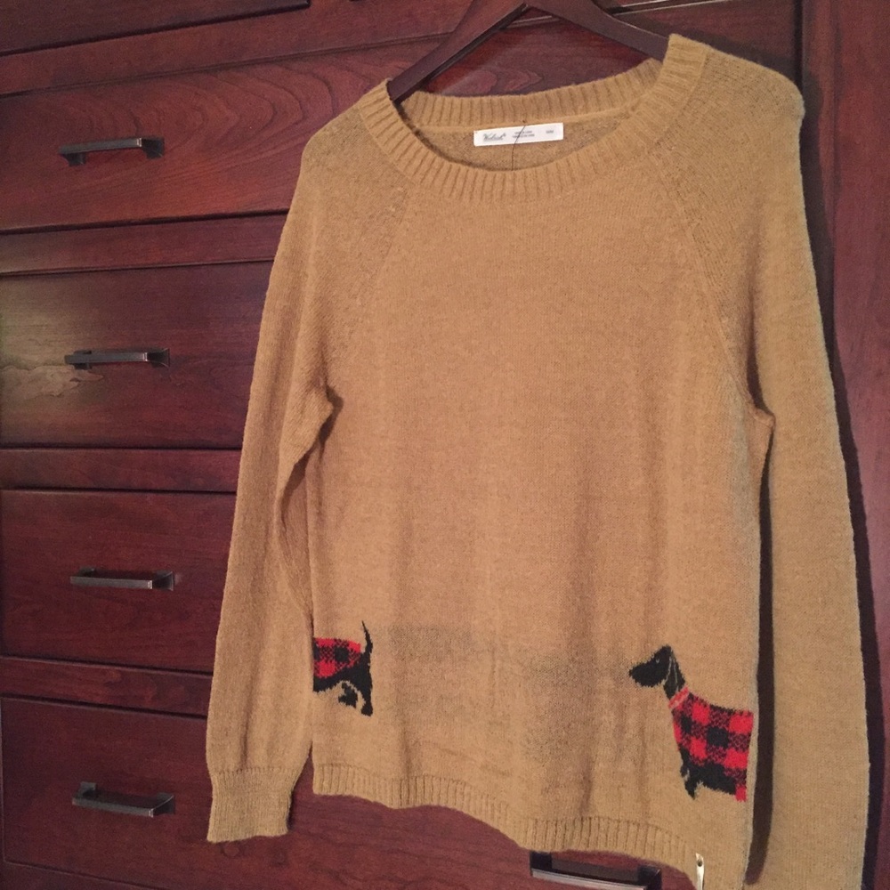 Dachshund woolrich sweater